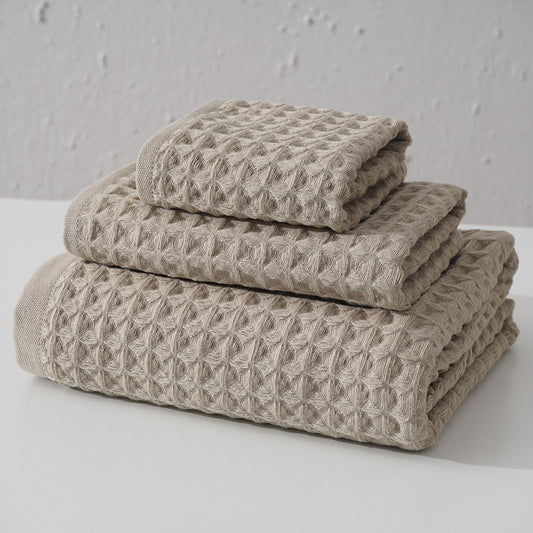 CloudWeave Pure Cotton Honeycomb Towels