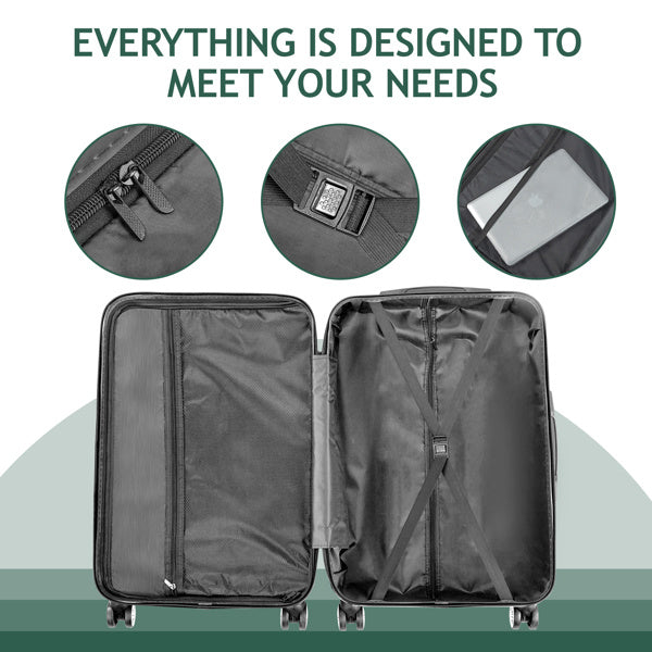StratoLine 4-in-1 Suitcase Set