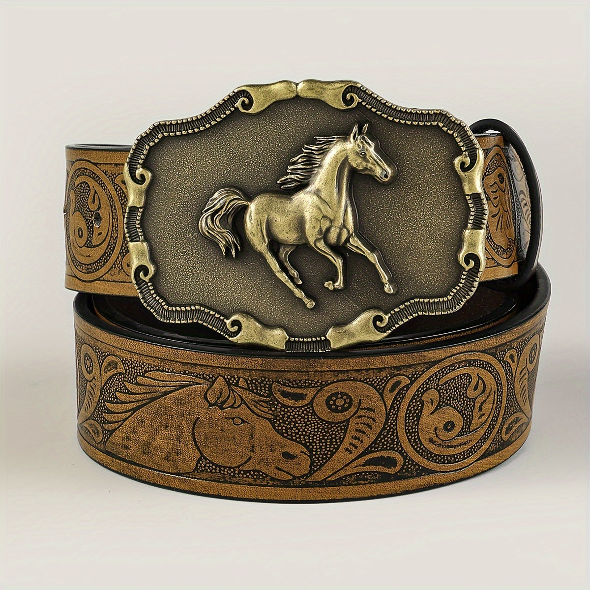 Iron Saddle Vintage Western Belt