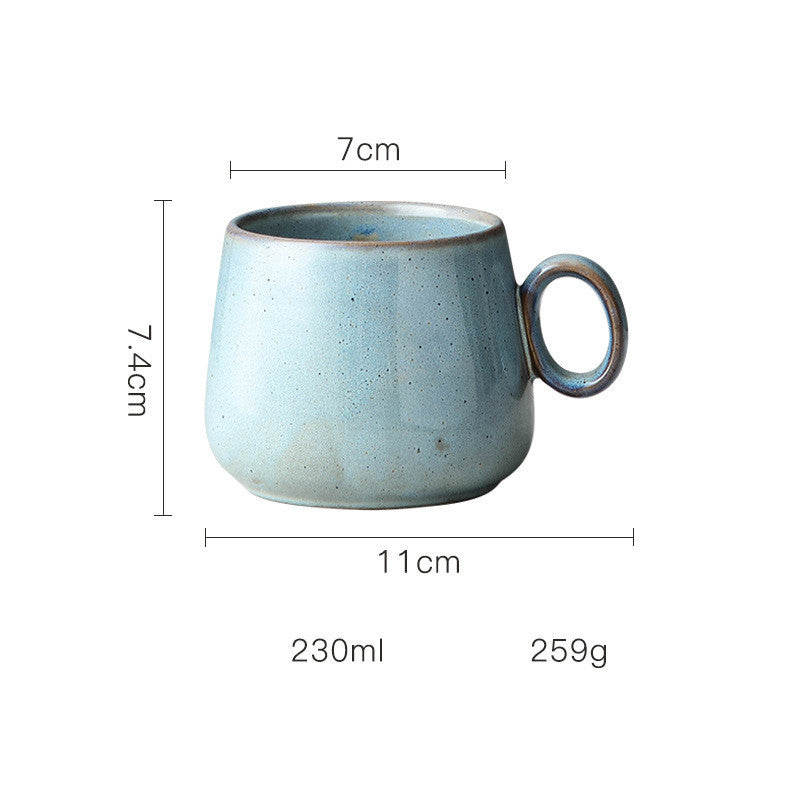 ClayCraft Retro Kiln Coffee Cup Set