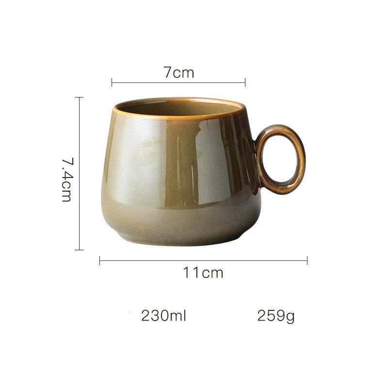 ClayCraft Retro Kiln Coffee Cup Set