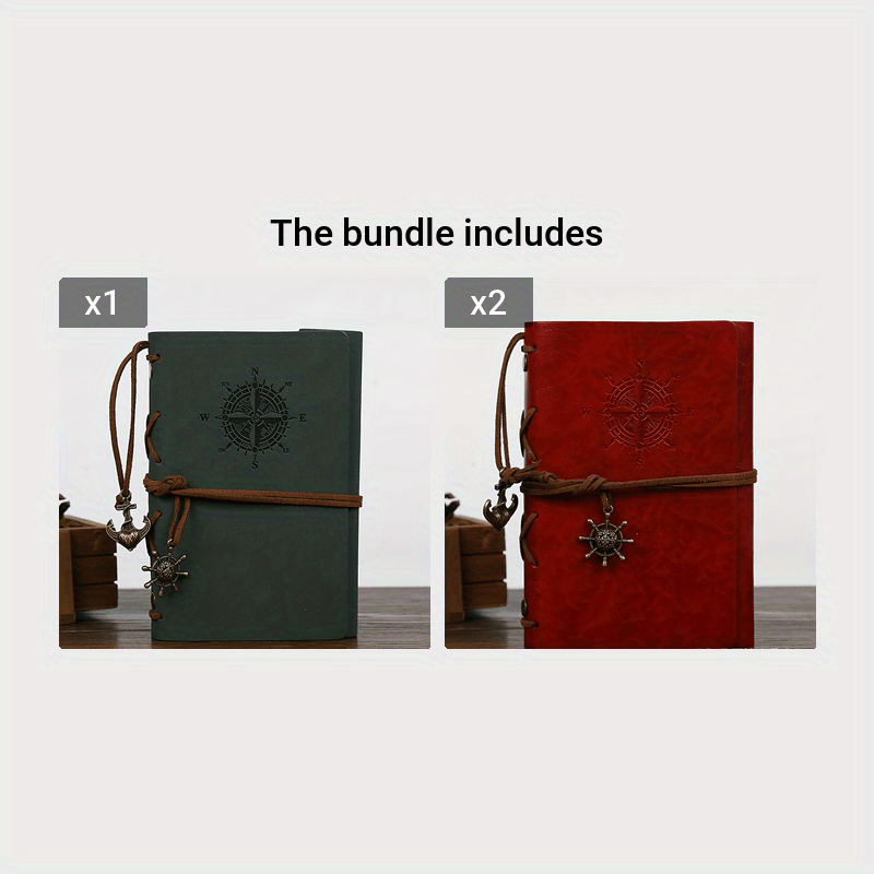 Blackbeard’s Log Vintage Leather Journal