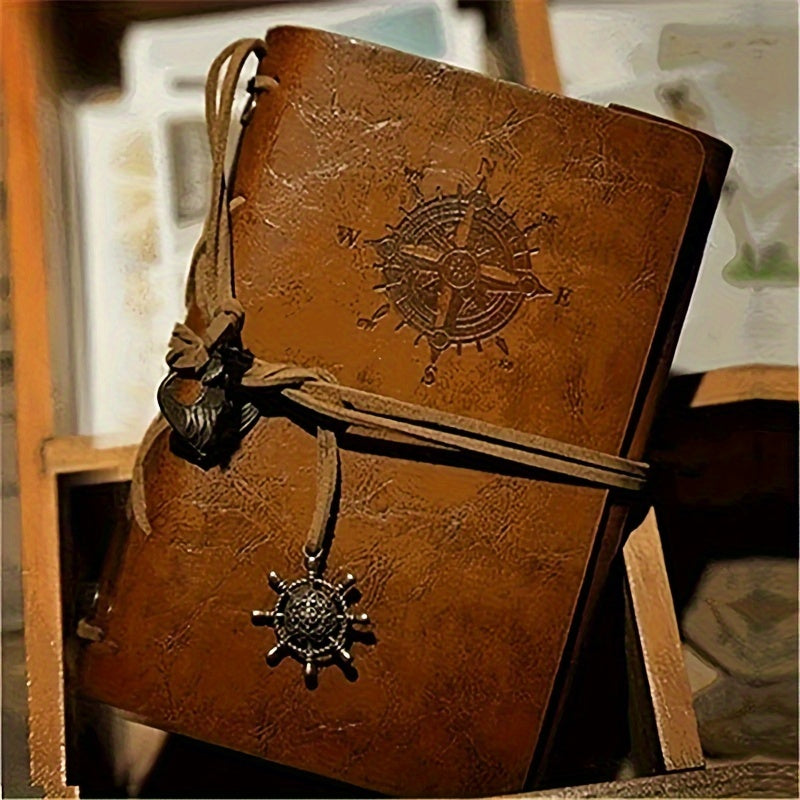 Blackbeard’s Log Vintage Leather Journal