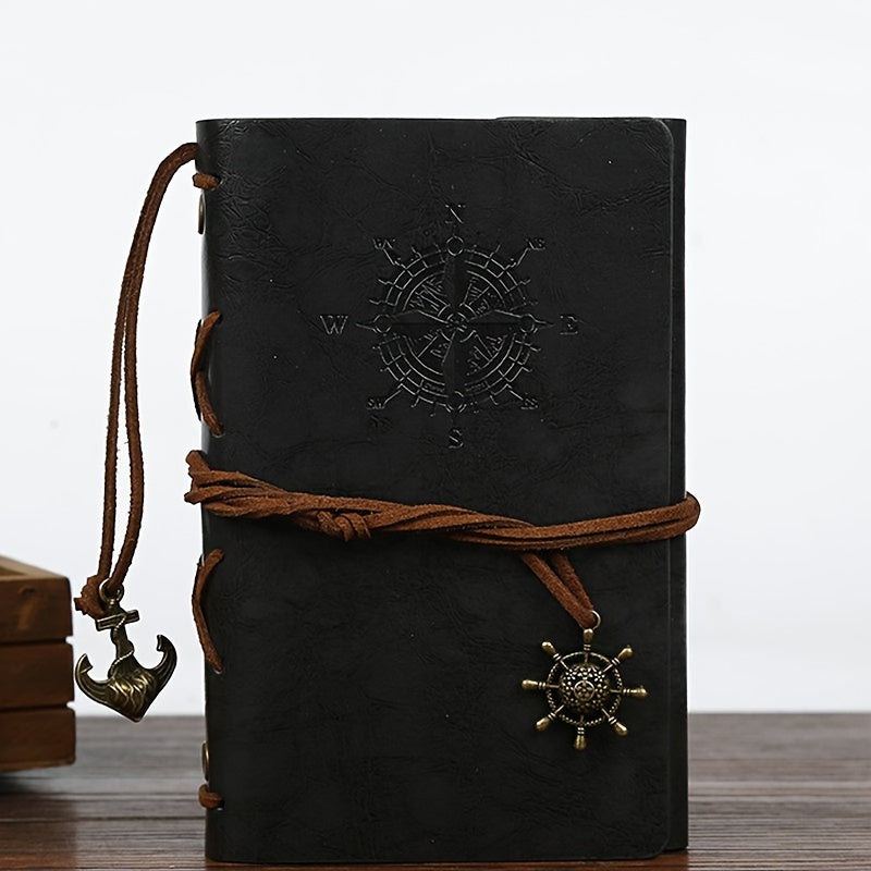 Blackbeard’s Log Vintage Leather Journal