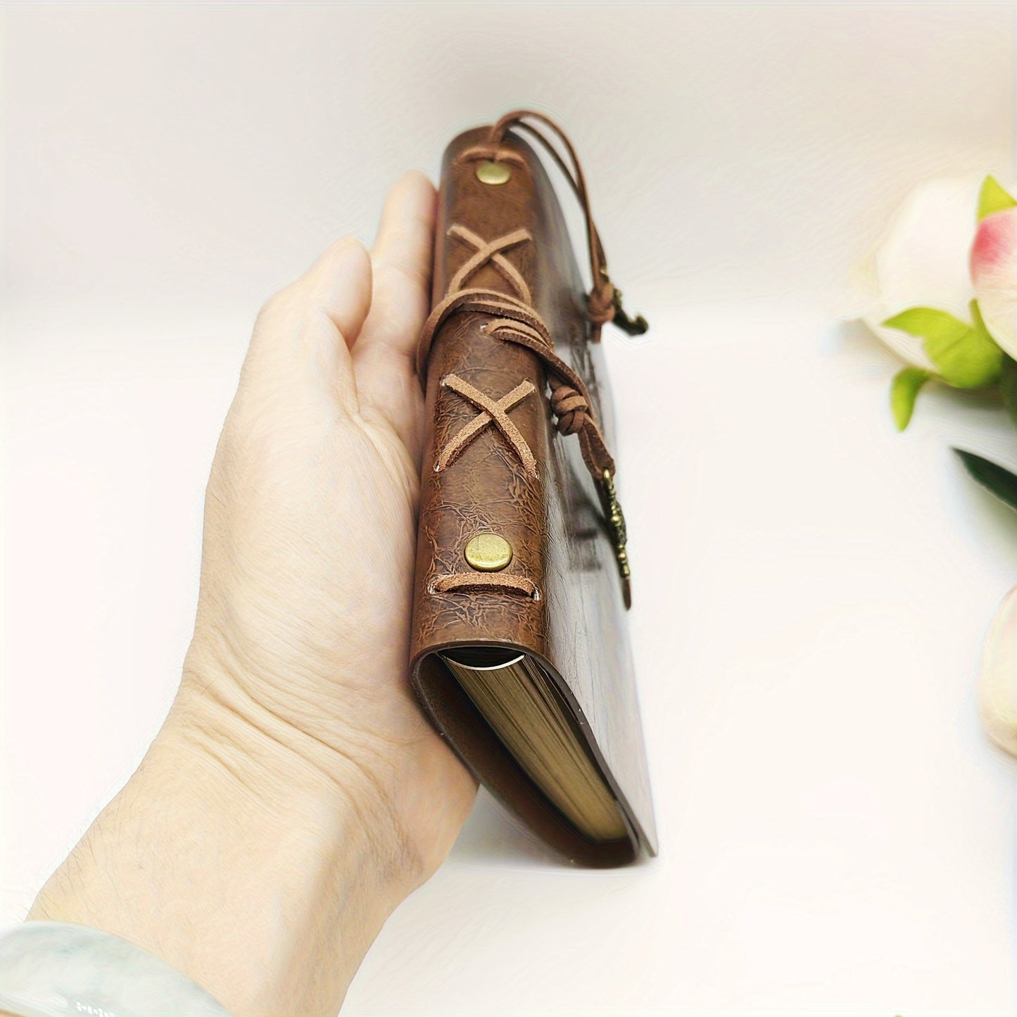 Blackbeard’s Log Vintage Leather Journal