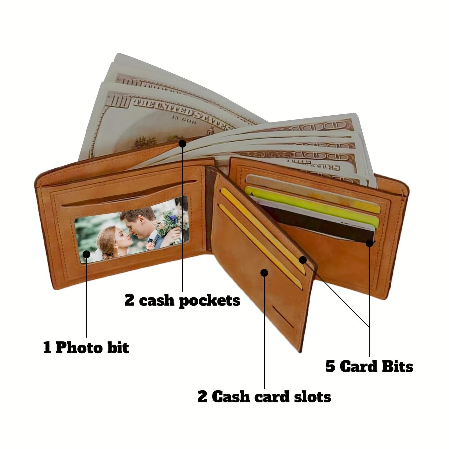 Lionheart Man of Faith Leather Wallet