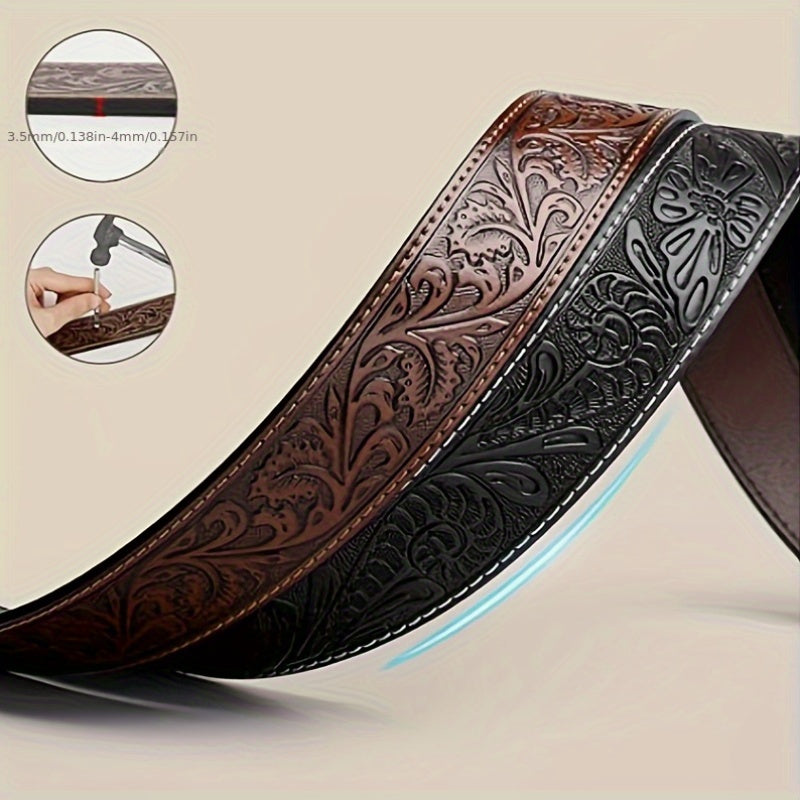 Rustler’s Trail Genuine Leather Belt Straps