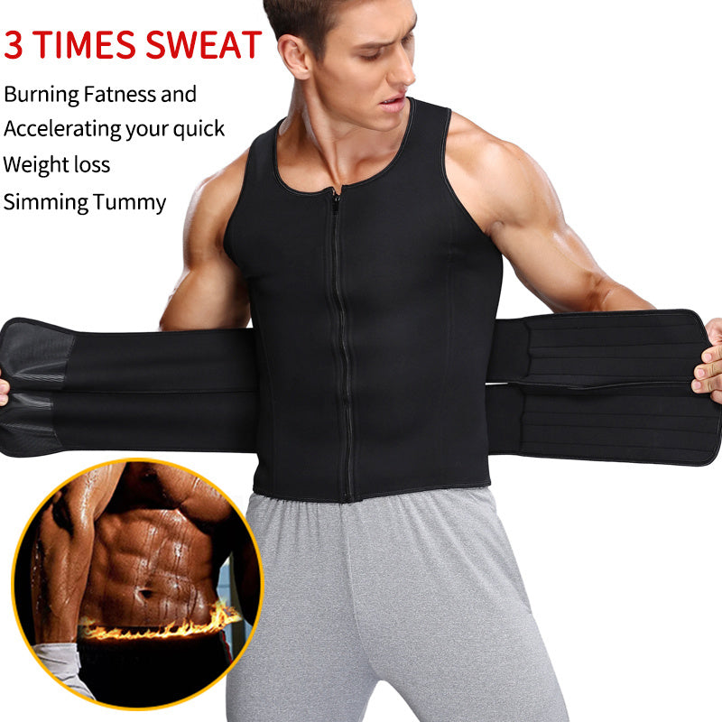 Sauna Waist Trainer Vest – Sweat-Enhancing Shapewear