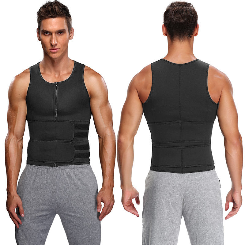 Sauna Waist Trainer Vest – Sweat-Enhancing Shapewear