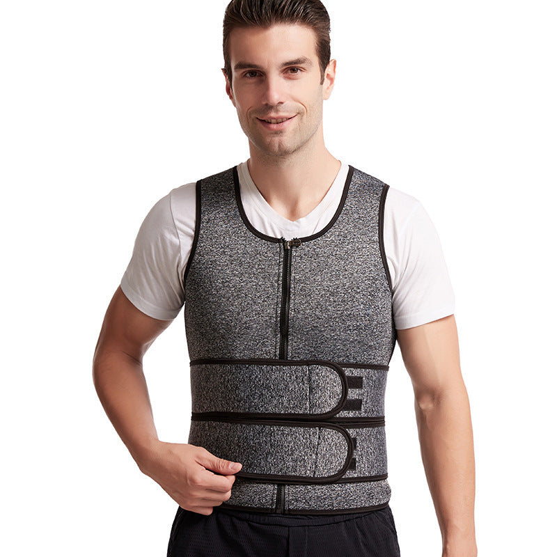 Sauna Waist Trainer Vest – Sweat-Enhancing Shapewear