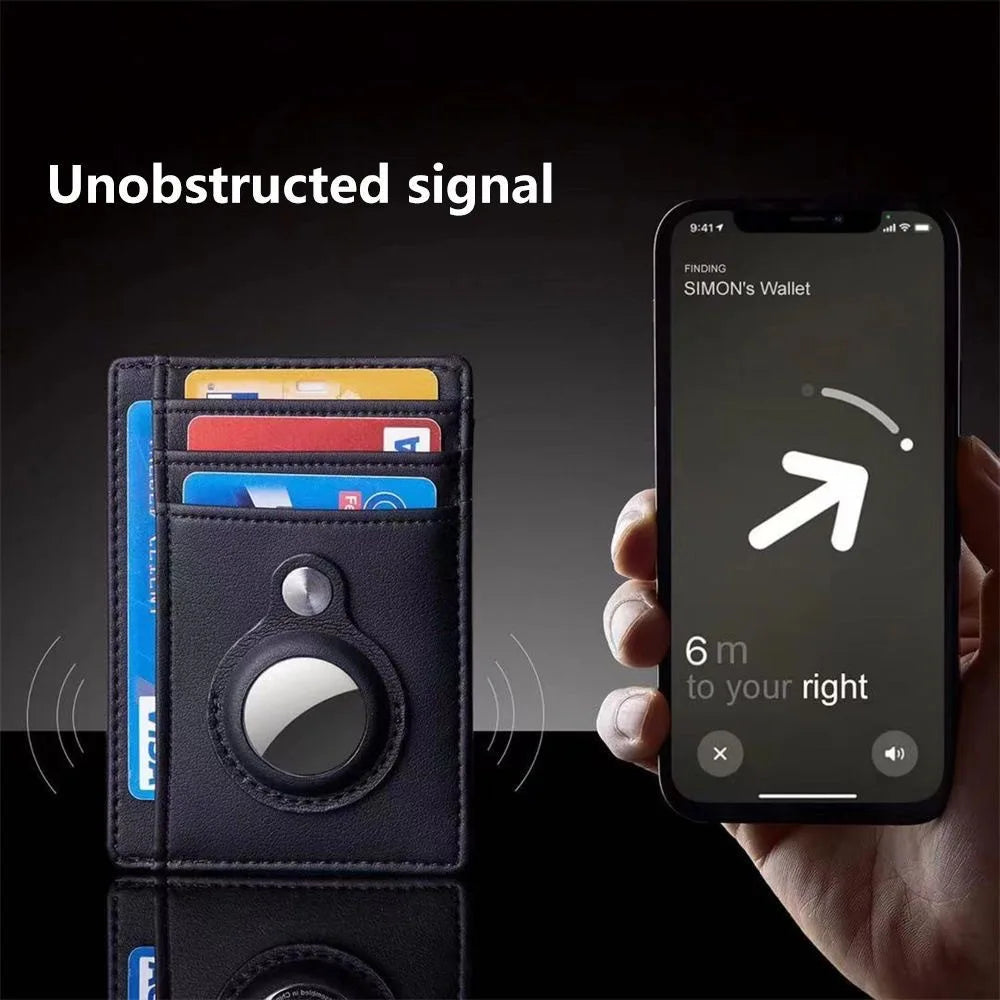Wallet With Built-in AirTag Protective Case