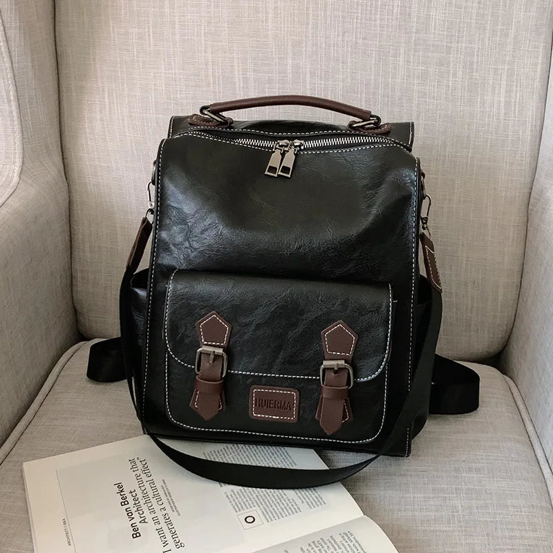 Vintage Leather Backpack