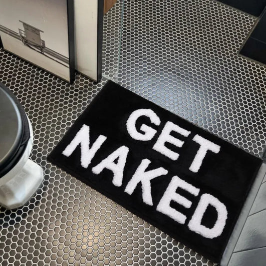 BareJoy “Get Naked” Bathroom Runner