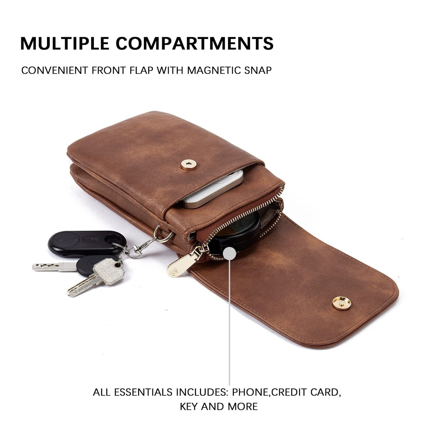 EliteCraft Leather Messenger Bag