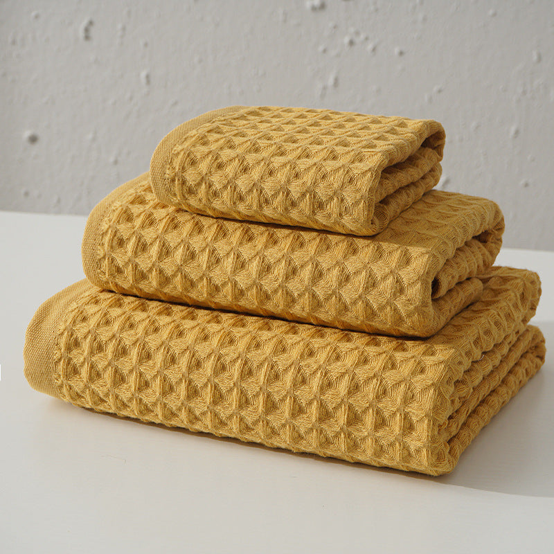 CloudWeave Pure Cotton Honeycomb Towels