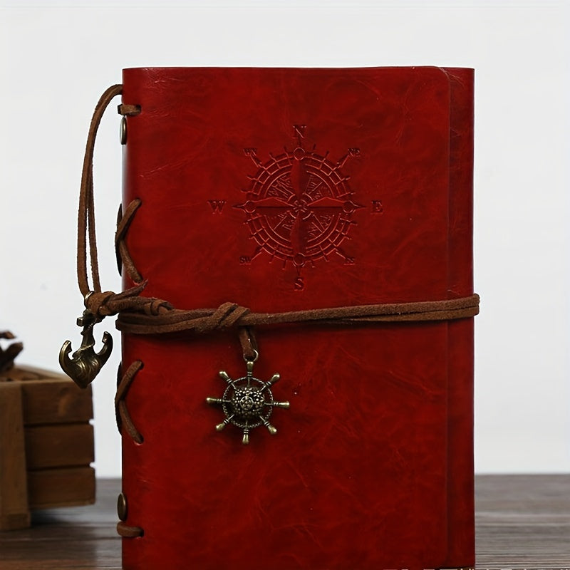 Blackbeard’s Log Vintage Leather Journal