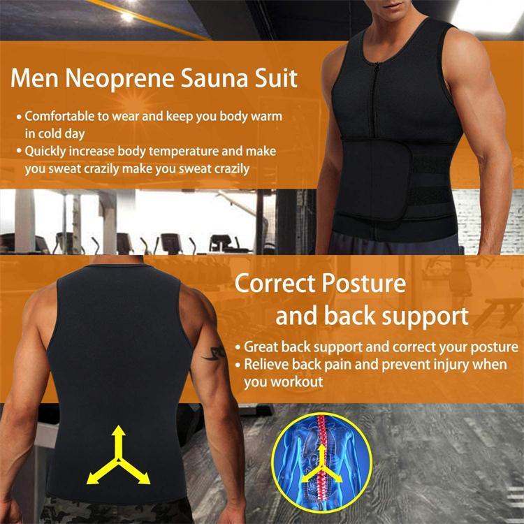 Sauna Waist Trainer Vest – Sweat-Enhancing Shapewear