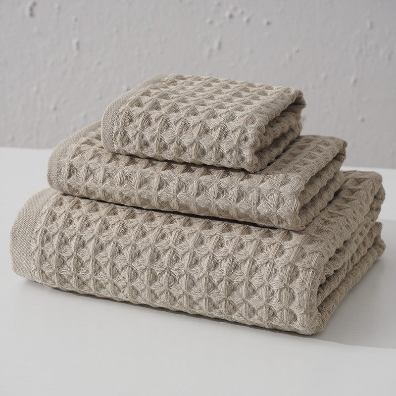 CloudWeave Pure Cotton Honeycomb Towels