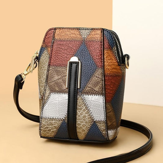LuxeStitch Soft Leather Shoulder Bag
