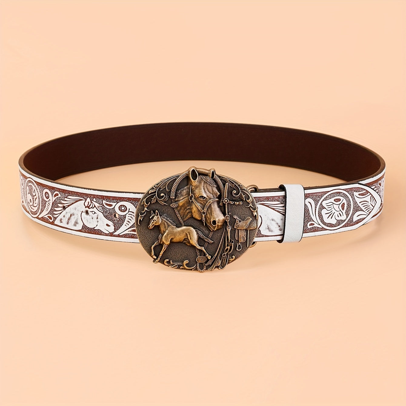 Iron Saddle Vintage Western Belt