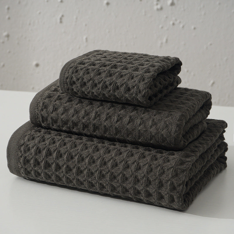 CloudWeave Pure Cotton Honeycomb Towels