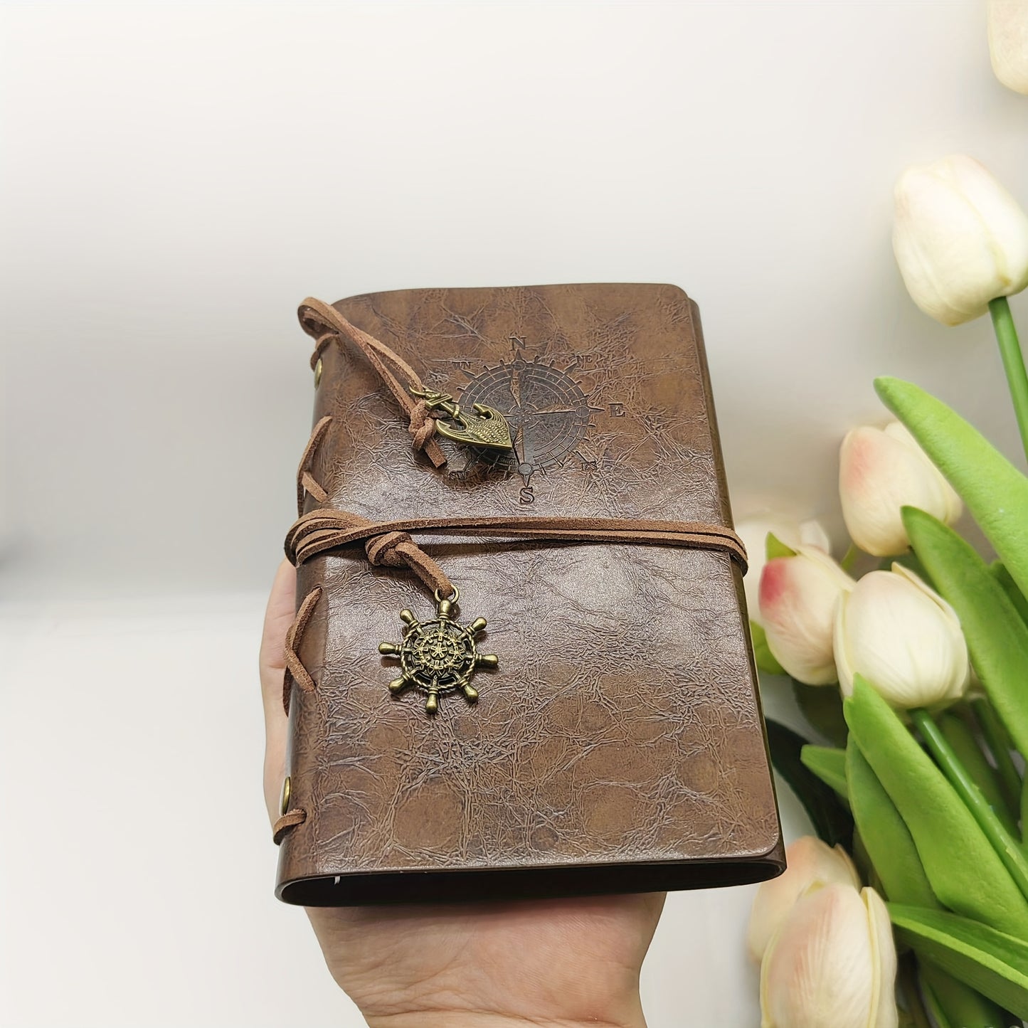 Blackbeard’s Log Vintage Leather Journal