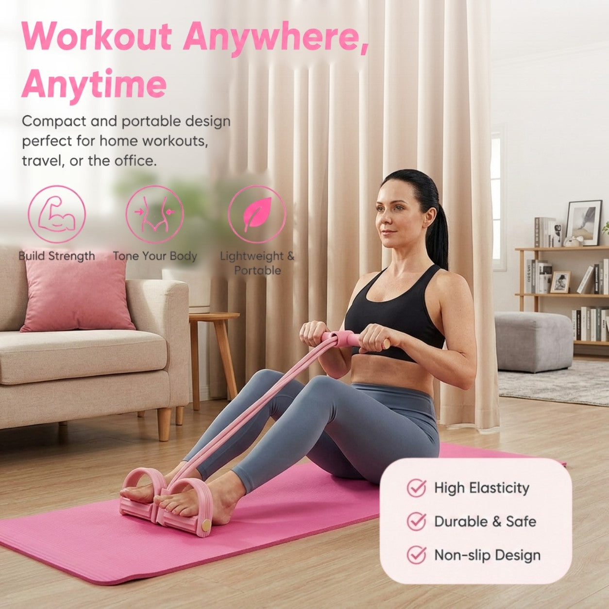 CorePull — Full Body Resistance Trainer