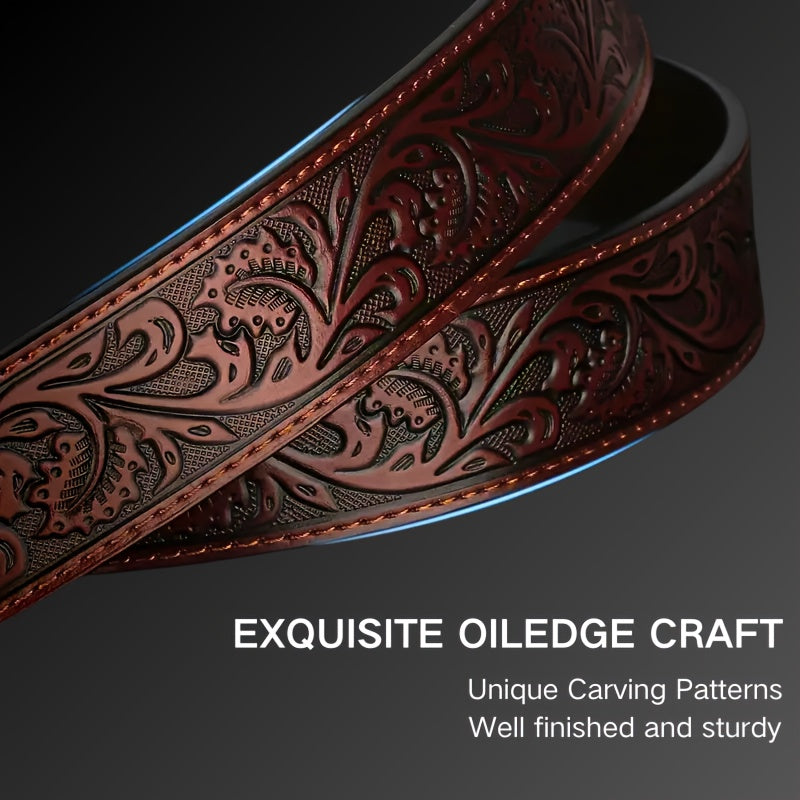 Rustler’s Trail Genuine Leather Belt Straps