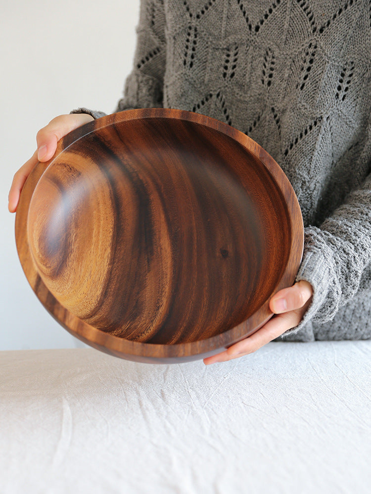 RusticHarvest Natural Wooden Bowl Set