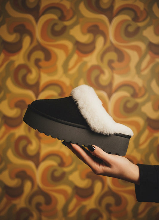 Alpine Hearth Fur Slippers