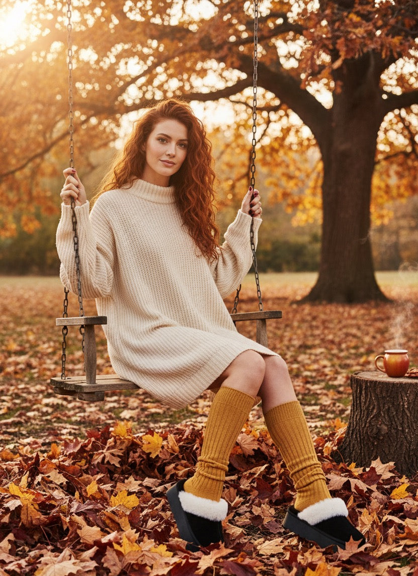 Alpine Hearth Fur Slippers