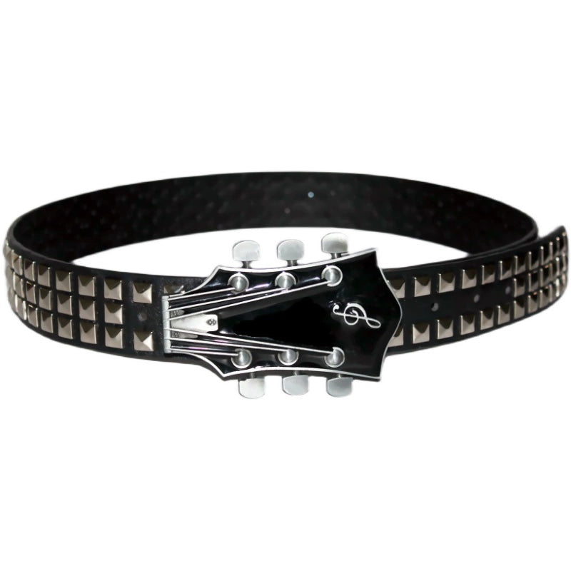 RockRiff Punk Leather Belt