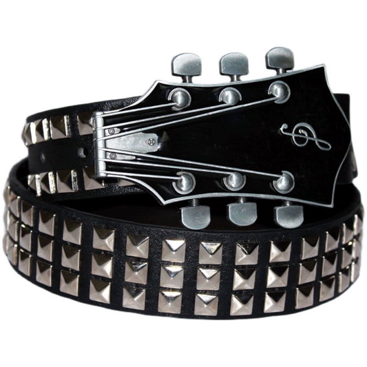 RockRiff Punk Leather Belt