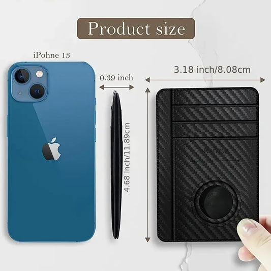 Wallet With Built-in AirTag Protective Case