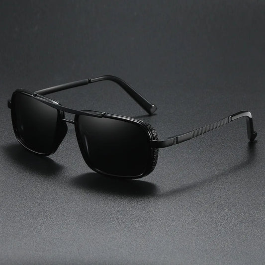 Retro Metal Steampunk Sunglasses