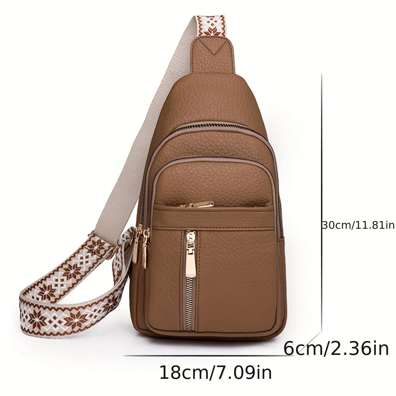 Retro Soft Leather Crossbody Bag