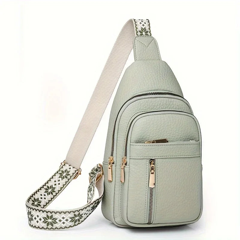 Retro Soft Leather Crossbody Bag
