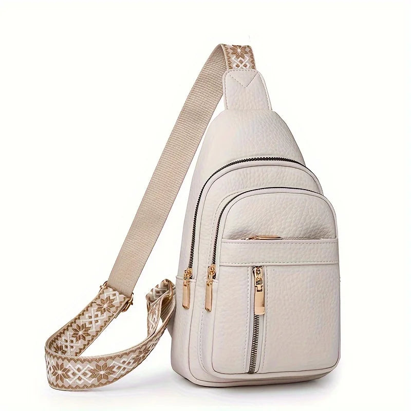Retro Soft Leather Crossbody Bag