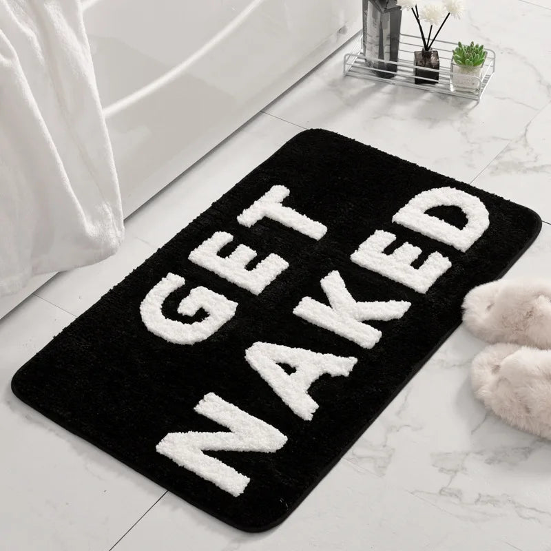 BareJoy “Get Naked” Bathroom Runner