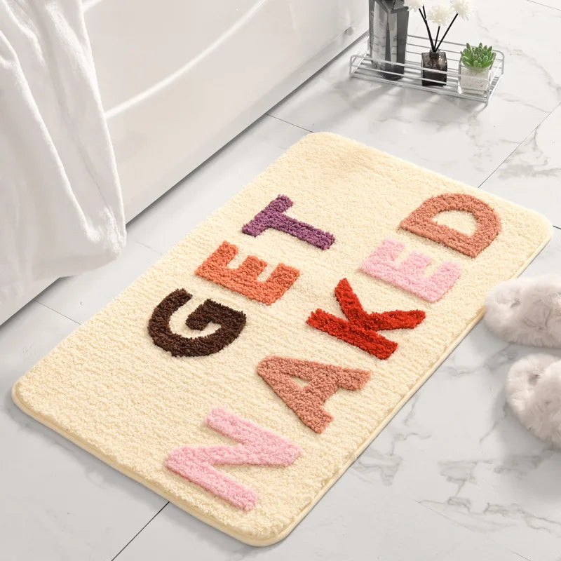 BareJoy “Get Naked” Bathroom Runner