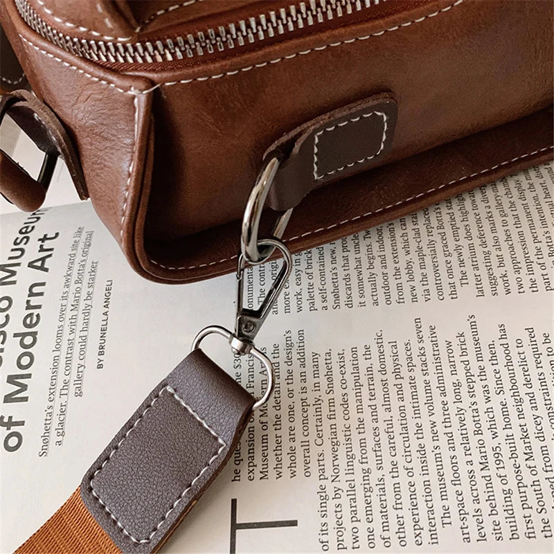 Vintage Leather Backpack