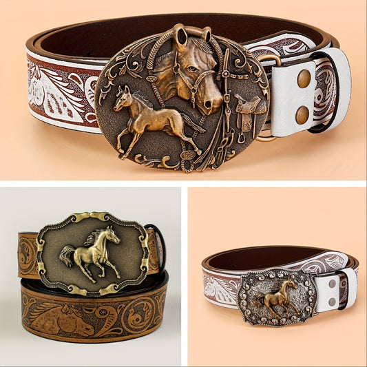 Iron Saddle Vintage Western Belt