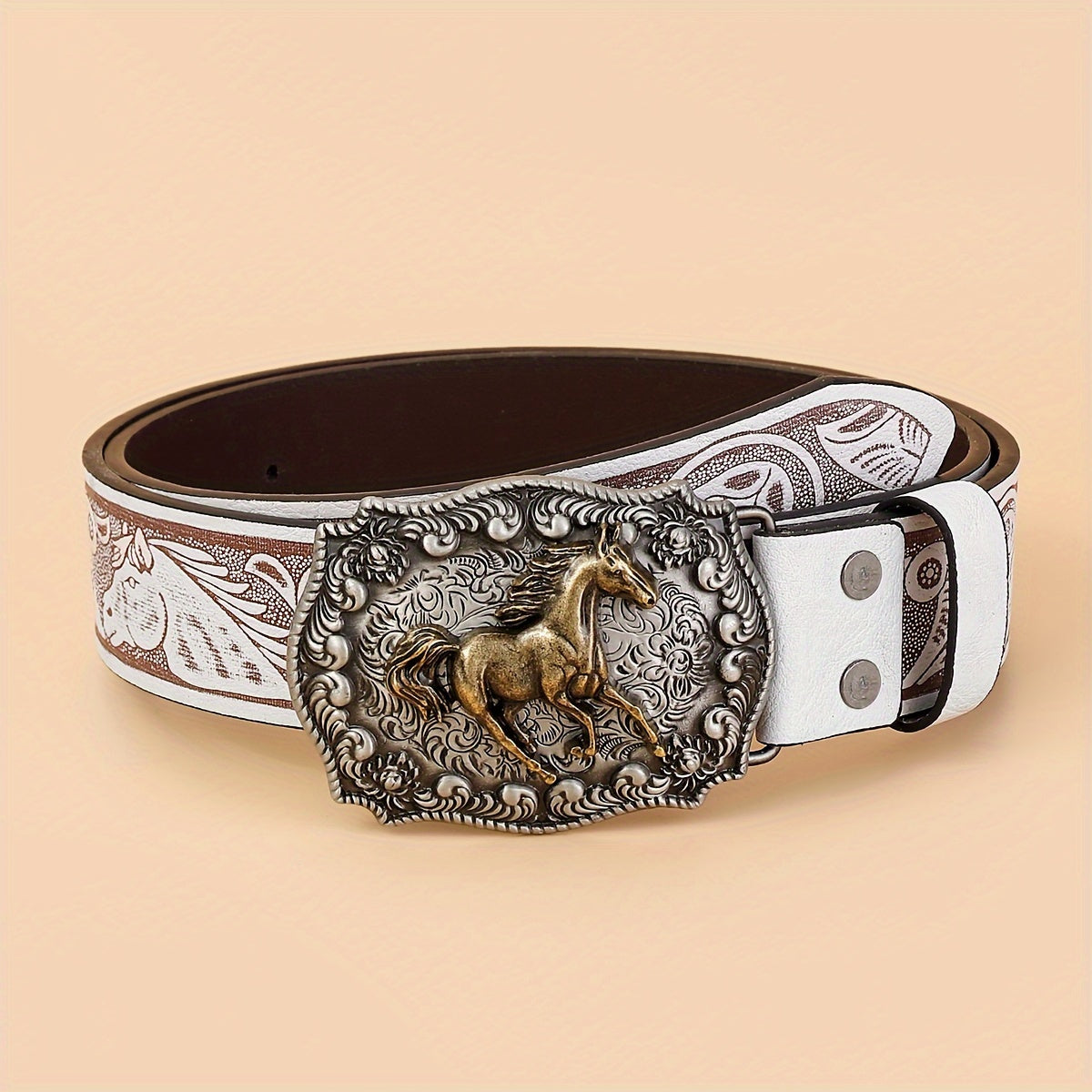 Iron Saddle Vintage Western Belt