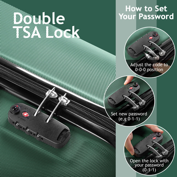 StratoLine 4-in-1 Suitcase Set