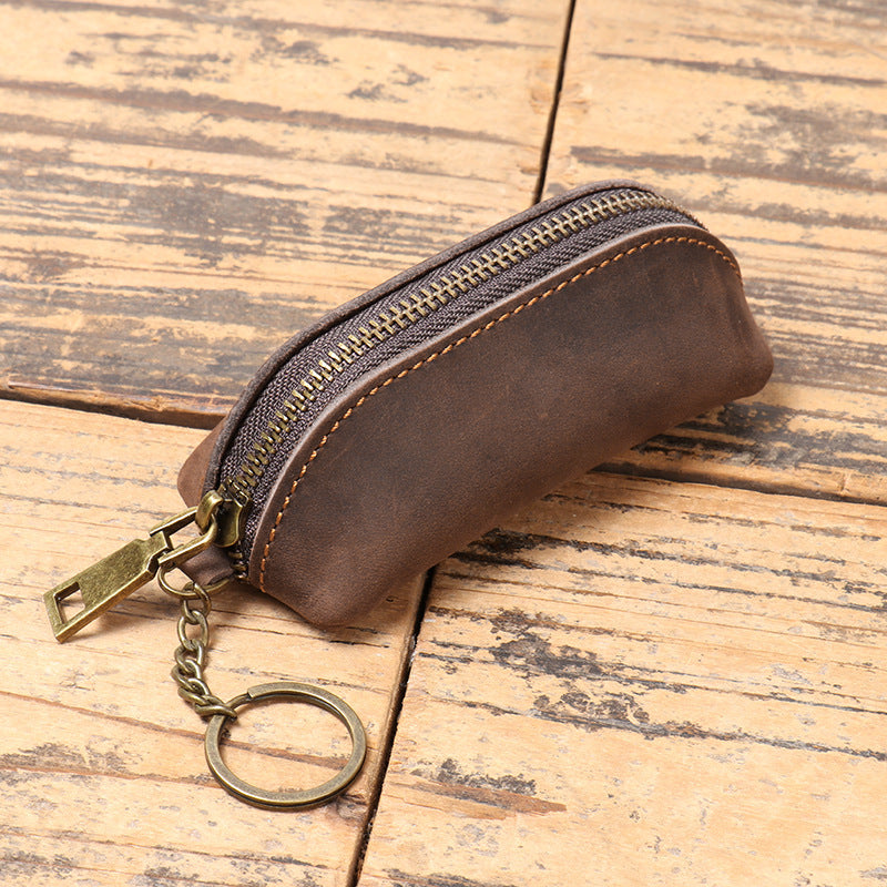 Leather Clutch & Coin Pouch