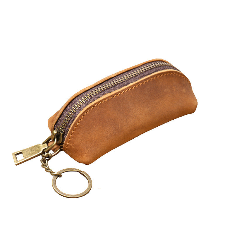 Leather Clutch & Coin Pouch