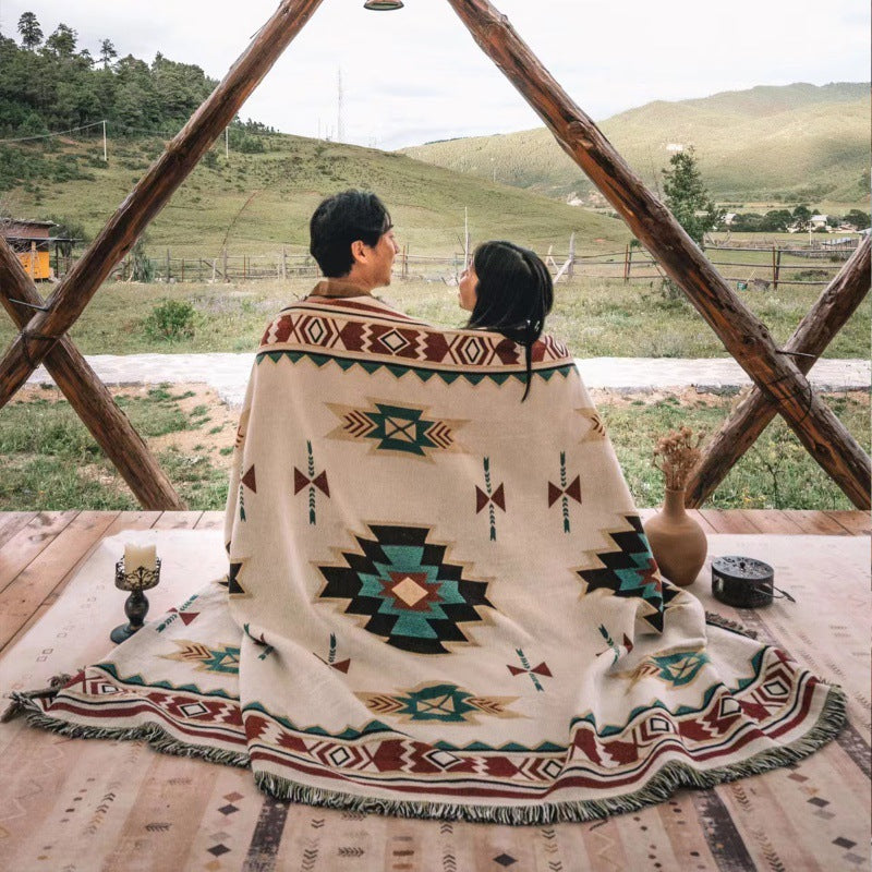 RusticTrail Outdoor Throw Blanket