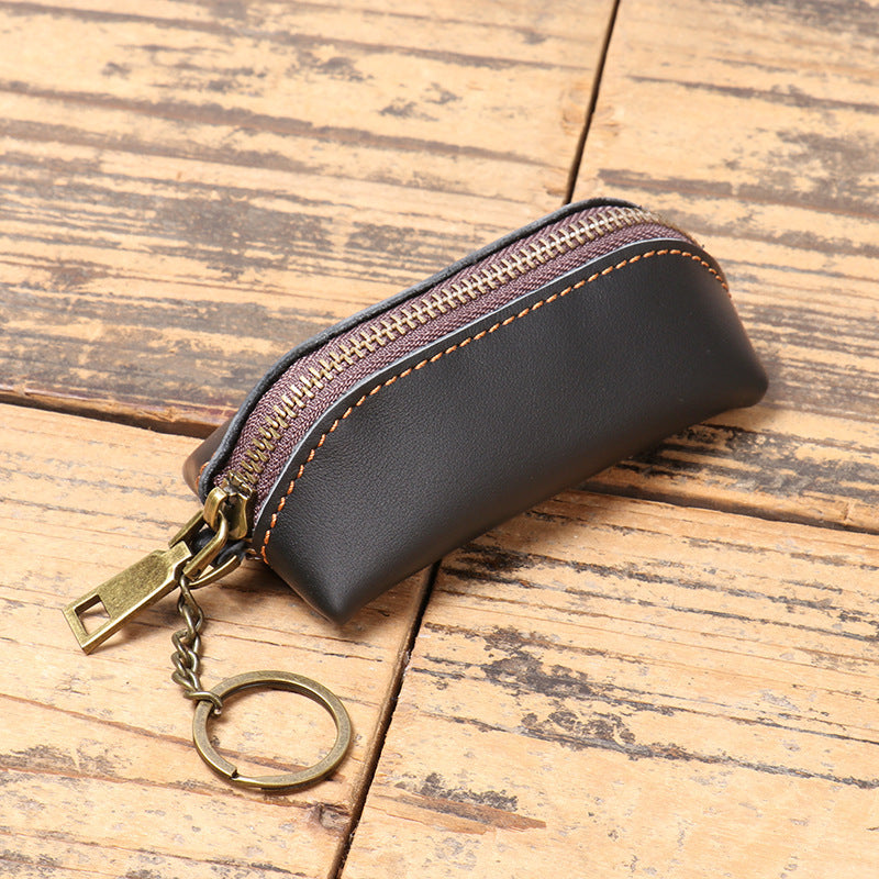 Leather Clutch & Coin Pouch